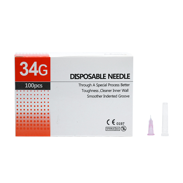 34g حقن الجمال الطبي إبرة يمكن التخلص منها
